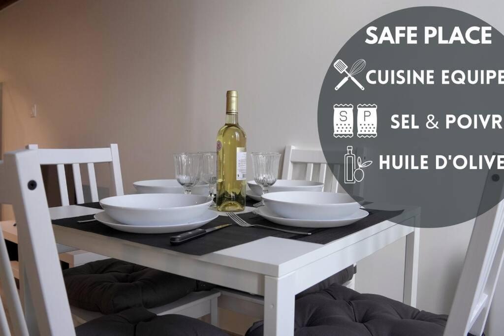 Saafeplace-4Pers-Wifi-Keybox-24Sur7 Étampes Eksteriør bilde